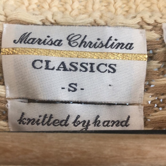 Hand knit lake canoe vest! Size small! Incredible detail - Picture 3 of 6